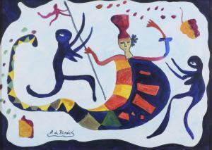 DE BLANCK Dario 1945-2013,Arte negra,Babuino IT 2024-10-03