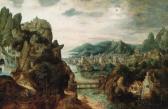 de BLES Herri Met,A panoramic mountain landscape, with an extensive ,1531,Christie's 1998-12-16