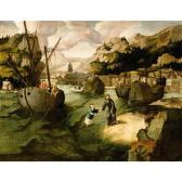 de BLES Herri Met 1485-1560,SAINT PETER WALKING ON WATER,Sotheby's GB 2005-12-06