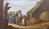 de BLOOT Pieter 1601-1658,Reading the news to the villagers,Venduehuis NL 2023-11-15