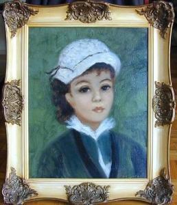 de BOER A 1900,Pretty Girl Portrait,20th century,Hood Bill & Sons US 2007-04-17
