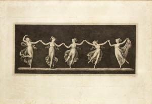 De Boni Giovanni Martino 1753-1817,Cinque danzatrici,1798/99,Bertolami Fine Arts IT 2021-11-16
