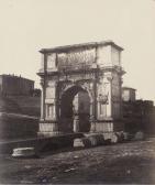 DE BONIS A 1855-1865,Arco di Tito; Colonna Trajana; et Porta a San Paol,Christie's GB 2002-11-16