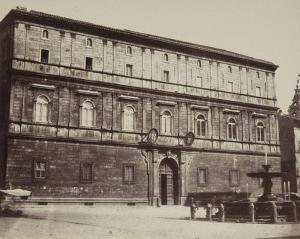 DE BONIS A 1855-1865,Rome. Palais de la Chancellerie,Ader FR 2014-06-14