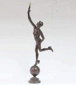 DE BOULOGNE Jean 1529-1608,figure of Mercury,Simon Chorley Art & Antiques GB 2015-05-19