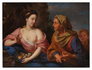 De BOULOGNE Louis II 1654-1733,Vertumnus and Pomona,Sotheby's GB 2024-02-01