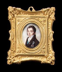 de BOURDON HUMMEL Carl 1700-1800,Portrait présumé de l'Archiduc Charles, du de ,Binoche et Giquello 2018-11-23