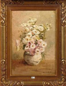 de Brackeleer Henri 1840-1888,Vase de fleurs des champs,VanDerKindere BE 2012-06-12