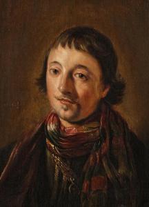 de BRAY Salomon 1597-1664,A Young Man with a Gold Chain,1662,Van Ham DE 2020-05-28