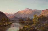 De BREANSKI Alfred Fontville I 1852-1928,Sunset - A Trout Stream Near Callander,Bonhams 2014-09-25