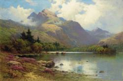 DE BREANSKI Alfred Fontville II 1877-1955,The slopes of Ben Nevis,Christie's GB 2001-11-01