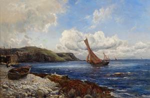 De BREANSKI Gustave 1856-1898,Approaching the Harbour,1884,Morgan O'Driscoll IE 2023-11-27