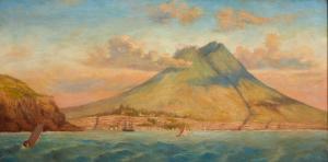 de BROWNELL Charles Wolf 1822-1909,Island of St. Eustatius,1889,Skinner US 2024-03-06