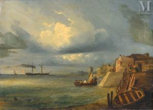 de BRUGADA VILA Antonio 1804-1863,Port espagnol,1843,Millon & Associés FR 2022-12-14