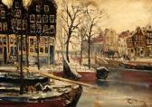 de BRUIN Cornelis 1870-1940,Korte Prinsengracht corner of Brouwersgracht,Glerum NL 2008-02-25