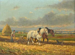 DE BUNCEY a 1900-1900,Labourage,Art Richelieu FR 2016-06-05