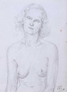 de Burgh Lydia 1923-2007,FEMALE NUDE STUDY,Ross's Auctioneers and values IE 2019-05-16