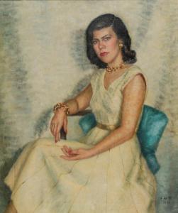 de Burgh Lydia 1923-2007,SHEILA,1951,Ross's Auctioneers and values IE 2023-08-16