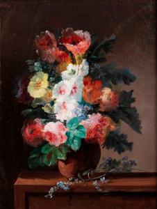 DE CALIX 1800-1800,Bouquet sur un entablement,Brissoneau FR 2020-03-25