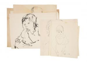 de CALLATAY Xavier 1932-1999,Portraits of Women,Neal Auction Company US 2023-03-22