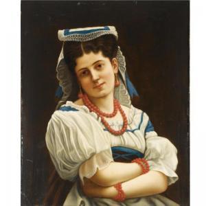 de CALZADA Carl 1800-1900,A PORTRAIT OF AN ITALIAN BEAUTY,Sotheby's GB 2007-09-04
