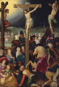 de CAULLERY Louis 1575-1621,The Crucifixion,Christie's GB 2013-12-04