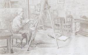 DE CHALAMBERT A,Cals dans son atelier au 70 rue de Rochechouart,1875,Giafferi FR 2013-10-19