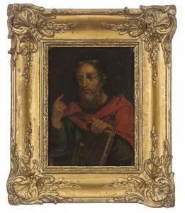 DE CHAMPAIGNE Philippe 1602-1674,Saint Paul with a bible and crucifix,Christie's GB 2009-03-24