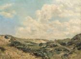 De Champeaux De La Boulaye Octave 1827-1903,Paysage nuageux,De Maigret FR 2022-06-24