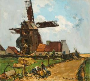 de CHASTELLUS Jacques 1894-1957,Le moulin,Mercier & Cie FR 2023-06-25