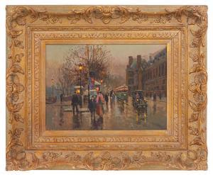 DE CHATELENNE ROBERT,Quai de Louvre, Paris,New Orleans Auction US 2023-03-25