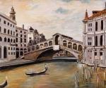 DE CHIRICO Giorgio 1888-1978,Venezia. Ponte di Rialto,Finarte IT 2010-06-05