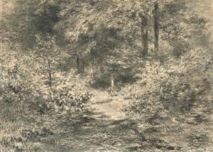de COCK Xavier 1818-1896,Dans le bois à Deurle,De Vuyst BE 2020-03-07
