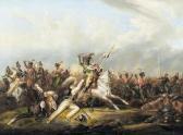 de COENE Jean Henri,Schlachtenszene aus den napoleonischen Kriegen.,1821,Dobiaschofsky 2009-11-11