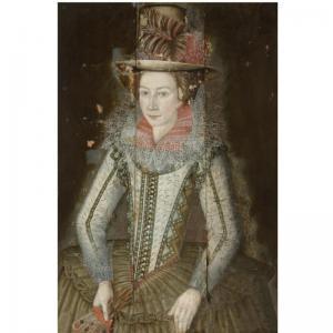 de COLONE Adam 1622-1628,PORTRAIT OF A LADY,Sotheby's GB 2008-10-30