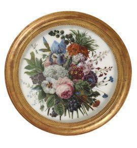 de COMOLERA Mélanie 1800-1860,Composition de fruits et fleurs,Osenat FR 2021-04-04