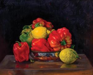 de Concilis Ettore 1941,Red Peppers with Lemons,1987,Shannon's US 2015-10-29