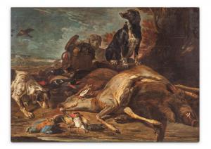 DE CONINCK David 1644-1701,Still life with hunting game,Sotheby's GB 2021-11-10