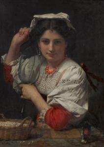 de CONINCK Pierre Louis Joseph 1828-1910,Italian Beauty,Sotheby's GB 2022-05-26