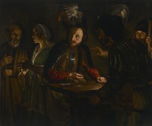 de COSTER Adam 1586-1643,The Denial of Saint Peter,Christie's GB 2024-01-31