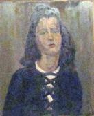 DE COURLON Annie Marie 1905-1991,Portrait de jeune fille,Millon - Cornette de Saint Cyr 2010-01-25