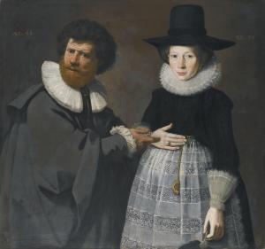 DE CRITZ EMANUEL 1608-1665,PORTRAIT OF A LADY AND A GENTLEMAN,Sotheby's GB 2013-07-04