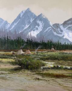 De DECKER Thomas 1951,North Country Encampment,Jackson Hole US 2024-02-17