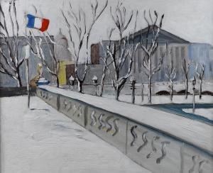 de DEWAR Margaret Courcy 1878-1959,PARIS UNDER THE SNOW,Potomack US 2020-10-06