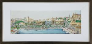 DE DIEGO Chemmy cid 1920,Vista del puerto de Palma de Mallorca,Balclis ES 2016-10-26