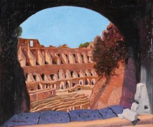 DE DOMINICIS GIANCARLO 1934,Scorcio interno del Colosseo,Antonina IT 2011-03-28