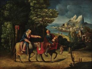 de DOSSI Battista Luteri 1474-1548,The Flight into Egypt,1516,Neumeister DE 2020-12-02