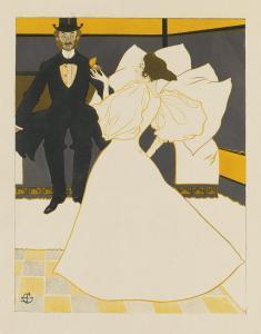 de DRAMARD Georges 1839-1900,LE HUITRE PREFERÉE,1896,Swann Galleries US 2020-02-13