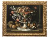 de ESPINOSA Juan Bautista 1590-1640,ALZATA CON FRUTTI VARI E FIORI,Pandolfini IT 2014-11-26