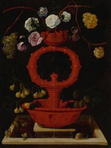 de ESPINOSA Juan Bautista 1590-1640,Still life with a Tonalá earthenware vessel,Sotheby's 2023-01-27